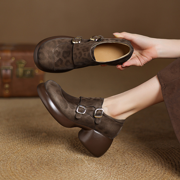 Deep Mouth Flat Shoes - Style k.html