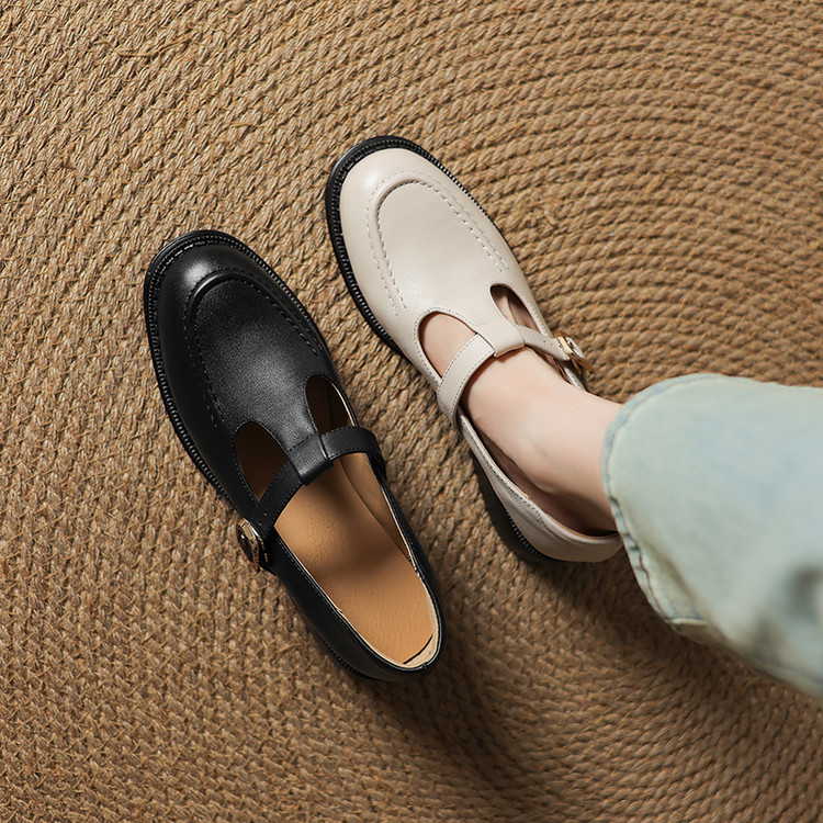 Deep Mouth Flat Shoes - Style s.html