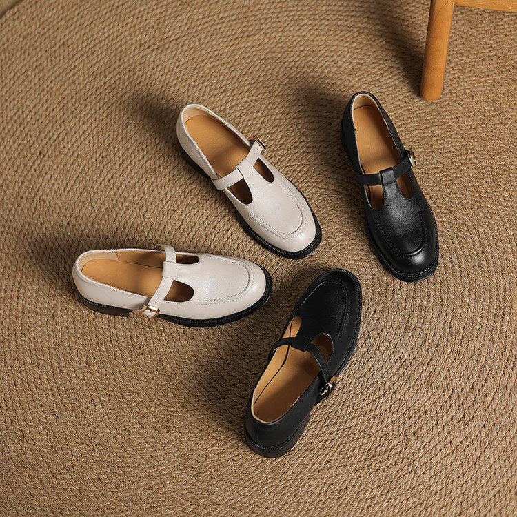 Deep Mouth Flat Shoes - Style s.html