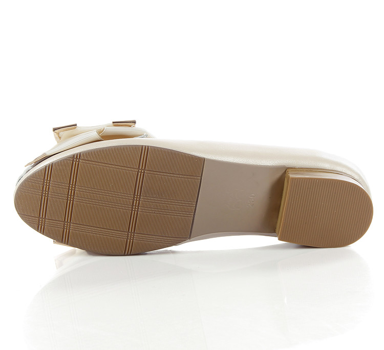 fashion-flat-shoes-with-bow-and-low-square-heel_2 Fashion Flat Shoes with Bow and Low Square Heel