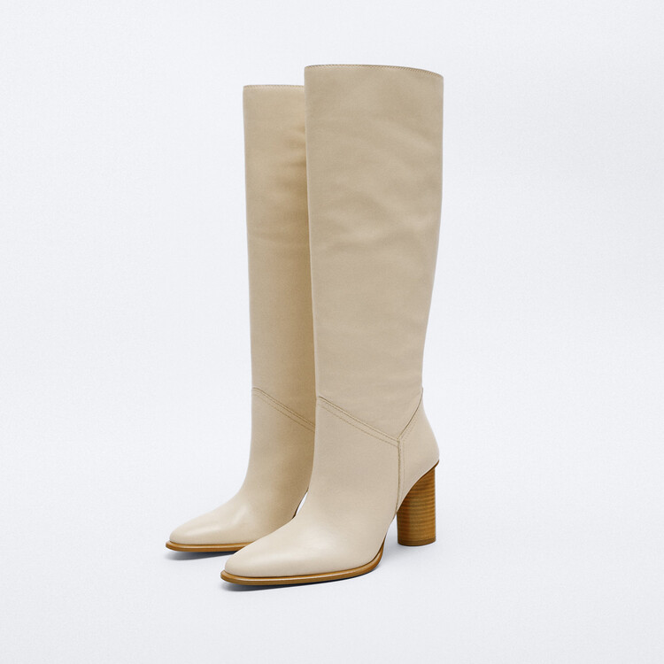 knight-boots-with-bow-and-glitter-detail-high-heel-round-toe-winter-2024 Knight Boots with Bow and Glitter Detail High Heel Round Toe Winter 2024