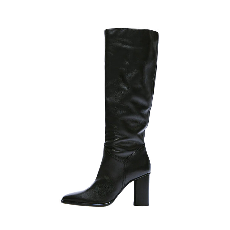 Knight Boots with Bow and Glitter Detail High Heel Round Toe Winter 2024